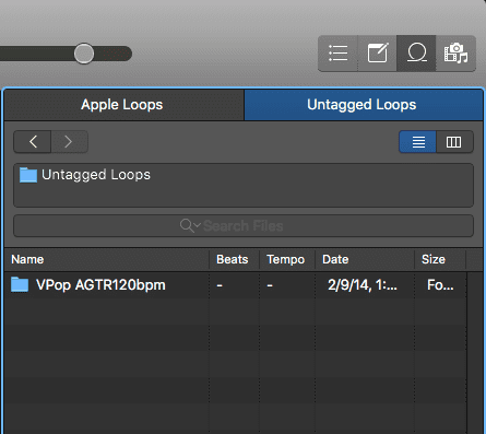 Logic Pro X Apple Untagged Loops tutorial VPop file